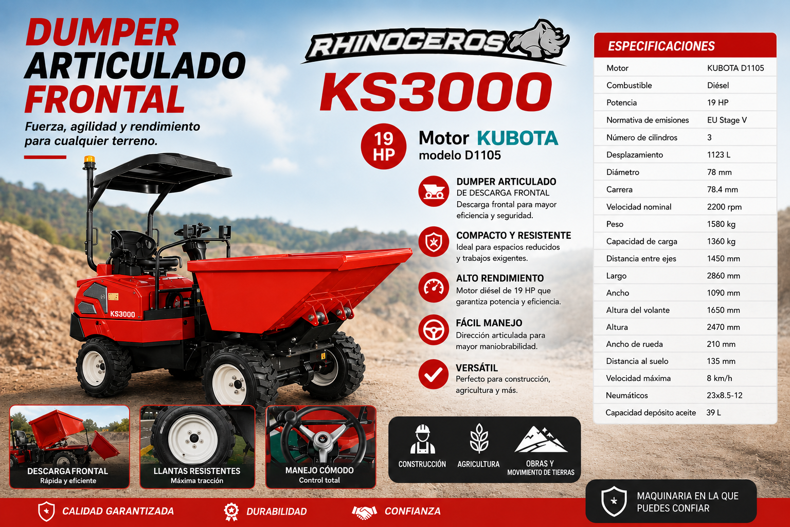 Comprar maquinaria agrícola en tienda online