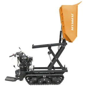 Minidumper Oruga Motor con Desplegable y Volcado Hidráulico 13HP