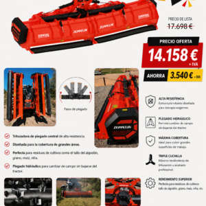 Trituradora Fija Plegable EVENTAIL