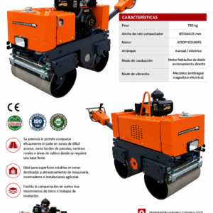 Máquina Compactadora 8.8HP