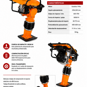 Prisón Compactador Rhinoceros 5HP